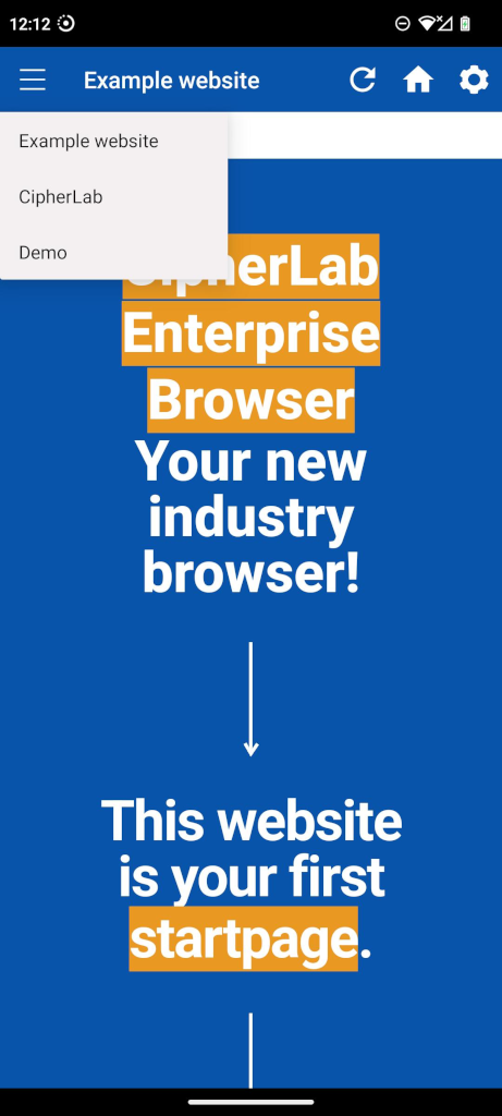 Change start pages